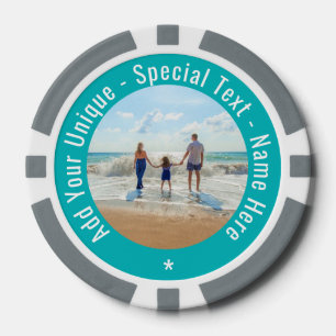 Benutzerdefinierte Fotopokerchips mit individuelle Pokerchips