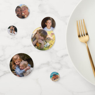 Benutzerdefinierte Fotos Konfetti