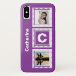 Benutzerdefinierte Fotos, Monogramm, Name und Hüll Case-Mate iPhone Hülle