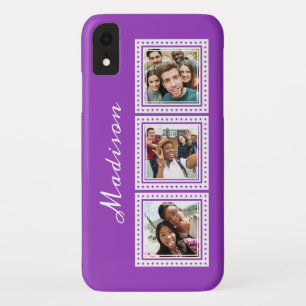 Benutzerdefinierte Fotos, Name und Farbtelefonfäll Case-Mate iPhone Hülle