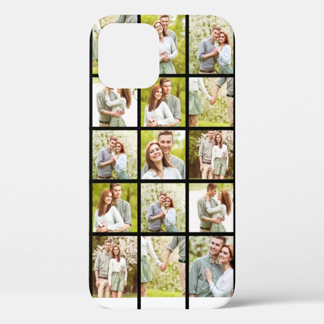 Benutzerdefinierte Fotosammlung Case-Mate iPhone Hülle (Rückseite)