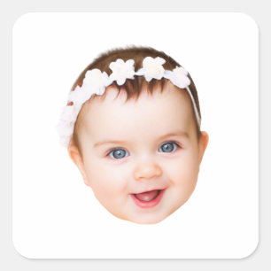 Benutzerdefinierte Fotosticker Karton, Füllmateria Quadratischer Aufkleber