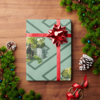 Benutzerdefinierte Fotovorlage Griechische Inspira Geschenkpapier