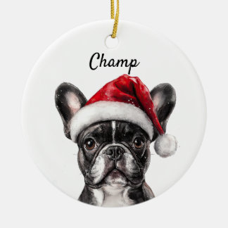 Benutzerdefinierte Französische Bulldogge Keramik Ornament