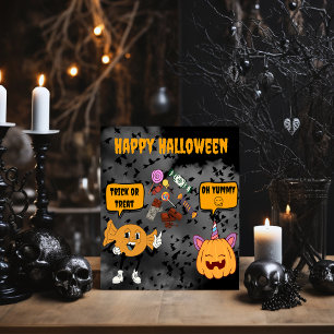 Benutzerdefinierte Frohe Halloween Karte