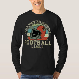 Benutzerdefinierte Fußball Club League Sportname N T-Shirt