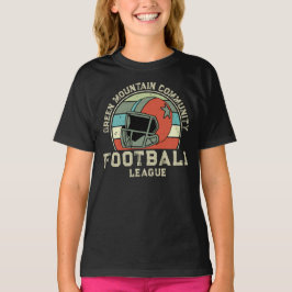 Benutzerdefinierte Fußball Club League Sportname N T-Shirt