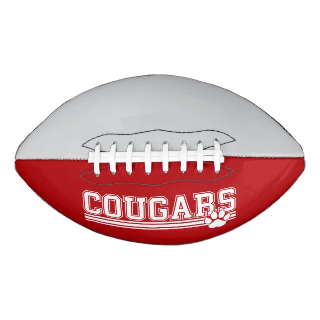 Benutzerdefinierte Fußballcougars Football (Vorderseite)