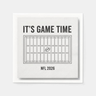 Benutzerdefinierte Game Day Football Tailgate Part Serviette