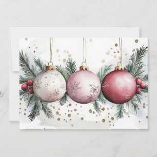 Benutzerdefinierte Geschäftskorporation Weihnachts Feiertagskarte