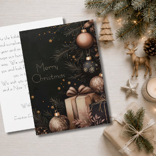Benutzerdefinierte Geschäftskorporation Weihnachts Feiertagskarte