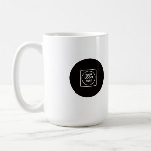Benutzerdefinierte Geschäftslogo-Kaffeetasse mit F Kaffeetasse