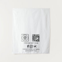 Benutzerdefinierte Geschäftslogo-QR-Code-Branding-