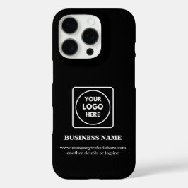 Benutzerdefinierte Geschäftslogo-Werbemarke für iP iPhone 16 Pro Hülle