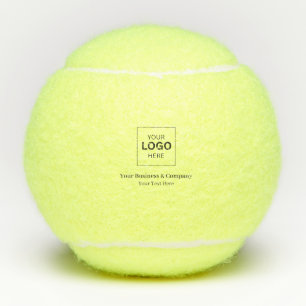 Benutzerdefinierte Geschäftsvorlagen mit Logo Tennisbälle