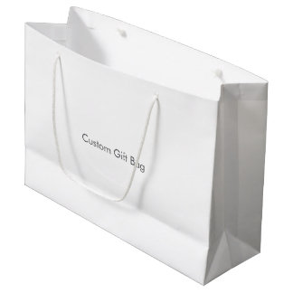 Benutzerdefinierte Geschenktasche - Klein, Glänzen Große Geschenktüte