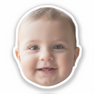 Benutzerdefinierte Gesicht-Aufkleber Personalisier Aufkleber