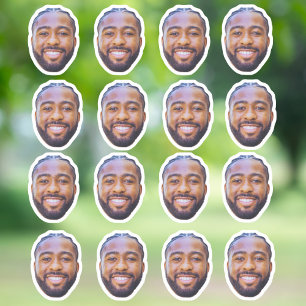 Benutzerdefinierte Gesicht-Sticker Personalisierte Aufkleber