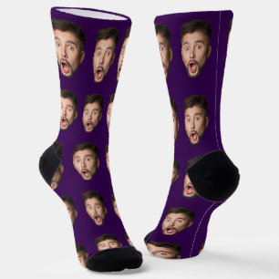 Benutzerdefinierte Gesichts-Socken Personalisierte Socken
