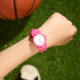 Benutzerdefinierte Girls Name Rosa Glitzer Strap K Armbanduhr (Wrist)