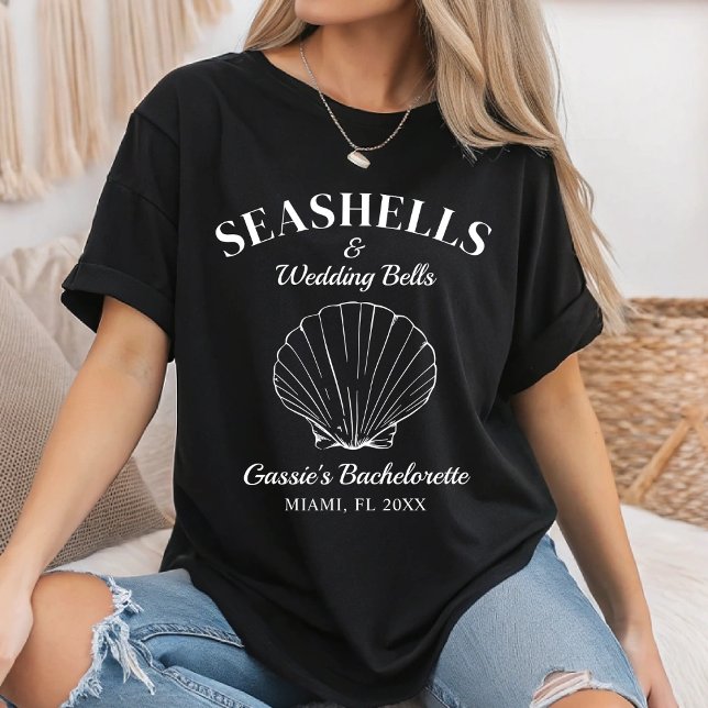 Benutzerdefinierte Girls Trip Beach Junggeselinnen T-Shirt (Von Creator hochgeladen)
