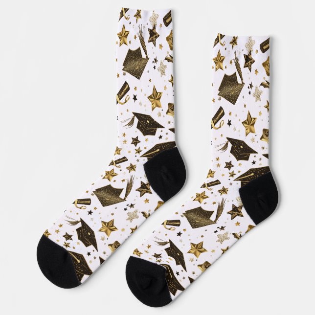 Benutzerdefinierte goldene Socken als Requisite fü (Linkes Detail)