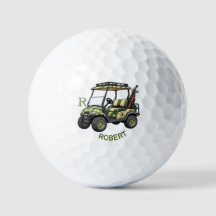 benutzerdefinierte Golfwagen-Schläger Monogramm pe