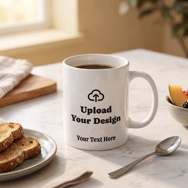Benutzerdefinierte Grafik und Text Kaffeetasse (Von Creator hochgeladen)