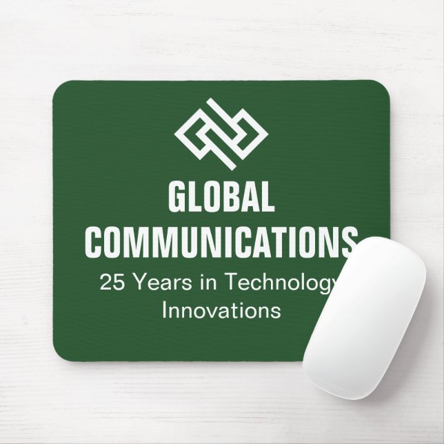 Benutzerdefinierte grüne Cyber-Technologie-Compute Mousepad (Mit Mouse)
