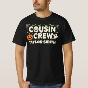 Benutzerdefinierte gruselige Halloween-Kürbis-Cous T-Shirt