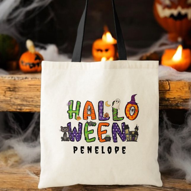 Benutzerdefinierte Halloween-Süßigkeiten-Tasche /  Tragetasche (Von Creator hochgeladen)