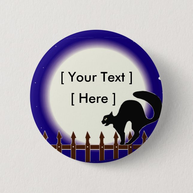 benutzerdefinierte Halloween-Tasten Button (Vorderseite)