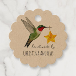 Benutzerdefinierte, handgefertigte Vorzugstags Geschenkanhänger