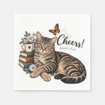 Benutzerdefinierte Haustier-Tabby-Katze Bücher Dai