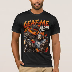 Benutzerdefinierte Herbstkürbis-Grafik, Lass Mich  T-Shirt