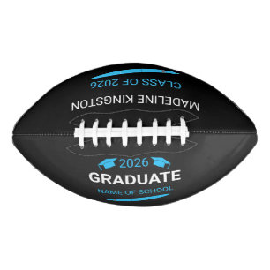 Benutzerdefinierte Hochschulabschlussfeier 2026 Football