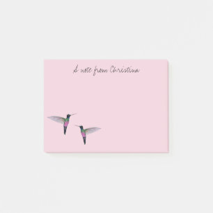 Benutzerdefinierte Hummingvögel Post-it Klebezettel