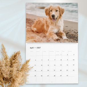 Benutzerdefinierte Hunde-Foto Haustierliebhaber Ei Kalender