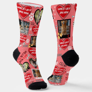 Benutzerdefinierte Hundesocken, Personalisiertes H Socken