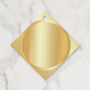 Benutzerdefinierte Imitat Gold Elegante Moderne Le Geschenkanhänger