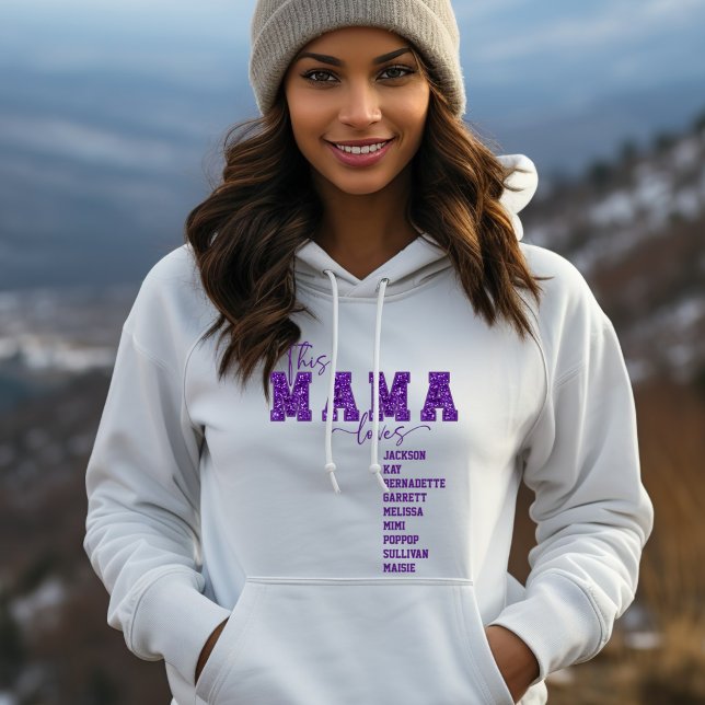 Benutzerdefinierte Imitat Sequin Varsity Schriftar Hoodie (Von Creator hochgeladen)