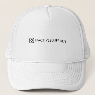 Benutzerdefinierte Instagram-Name-Trucker-Mütze Truckerkappe