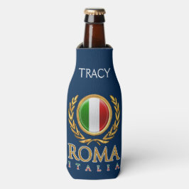 Benutzerdefinierte italienische Flagge Flaschenkühler