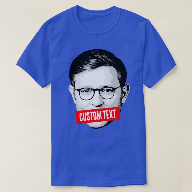 Benutzerdefinierte Johnson-Mike T-Shirt (Design vorne)