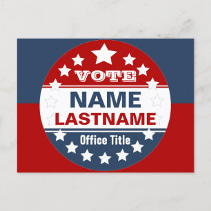 Benutzerdefinierte Kampagnenvorlage Postkarte