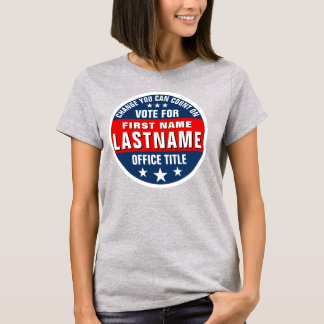 Benutzerdefinierte Kampagnenvorlage T-Shirt