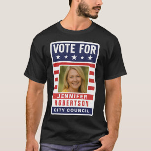 Benutzerdefinierte Kampagnenwahl T-Shirt