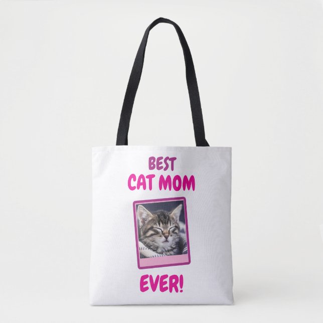 BENUTZERDEFINIERTE KATZENMUTTER MUTTER EVER HAUSTI TASCHE (Vorderseite)