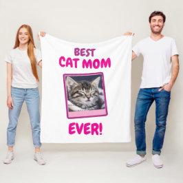 BENUTZERDEFINIERTE KATZENMUTTER MUTTER JE PET LOVE FLEECEDECKE