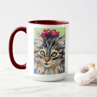 Benutzerdefinierte Katzenporträtmalerei - Für imme Tasse